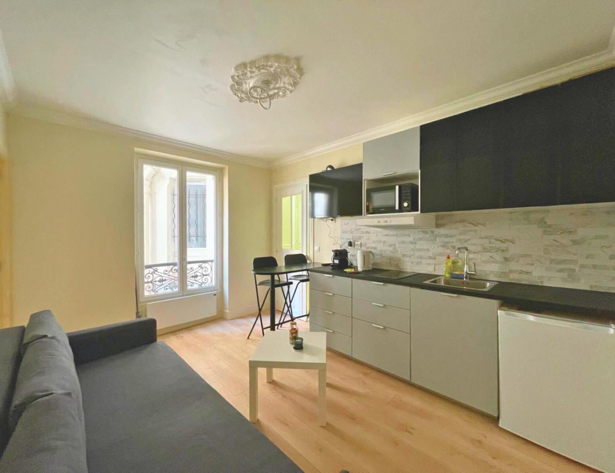 Chambre Lit Double Et Salon Avec Canape-Lit A 10 Minutes Des Champs Elysees Paris Ngoại thất bức ảnh