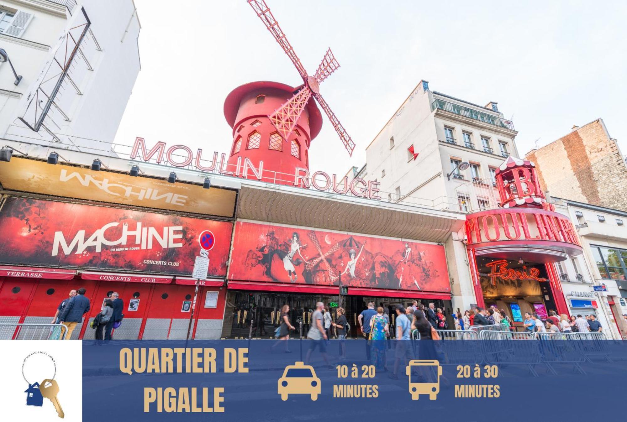 Chambre Lit Double Et Salon Avec Canape-Lit A 10 Minutes Des Champs Elysees Paris Ngoại thất bức ảnh